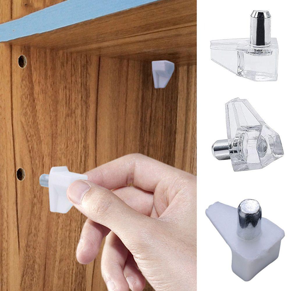 Chốt Cố Định Kệ Tủ Bằng Kim Loại 5mm Kèm Giá Đỡ Tiện Dụng