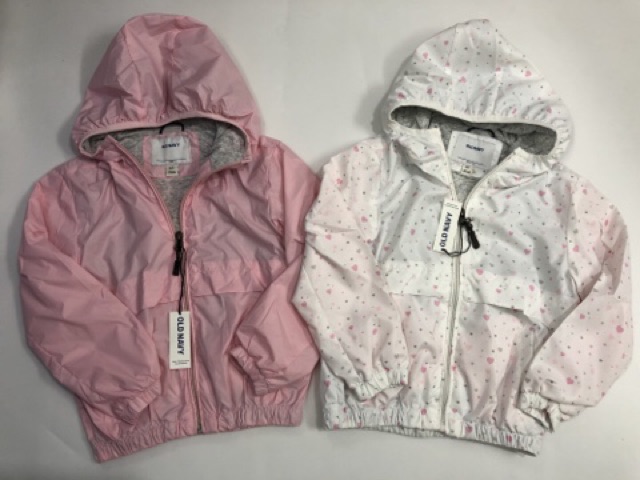 Áo gió nhí bé gái