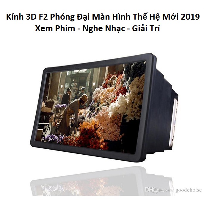 Kính Xem Phim Phóng Đại 3D Thế Hệ Mới F2 hot 2019- Thiết Bị Phóng Đại Màn Hình- Hỗ Trợ Xem Phim