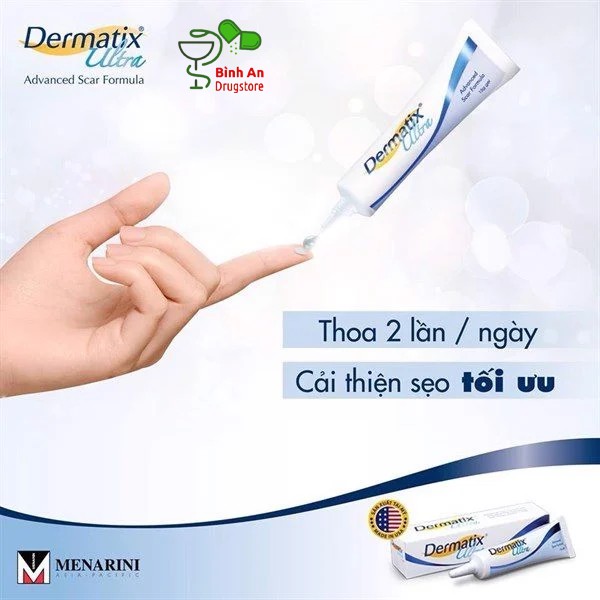 [CHÍNH HÃNG] Gel hỗ trợ trị sẹo Dermatix Ultra (tuýp 7g, tuýp 15g)