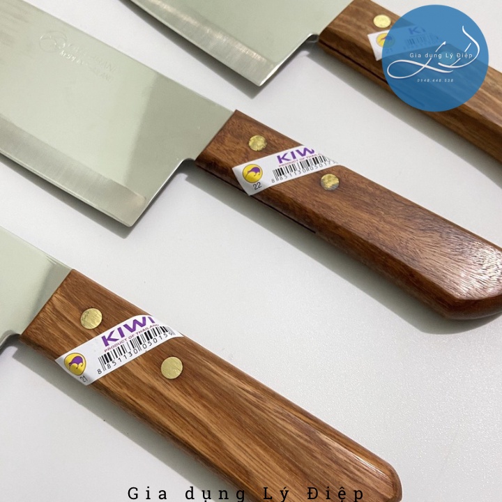 Dao Thái Lan KiWi Cán Gỗ Loại 1 - Dao Nhà Bếp Trung 22