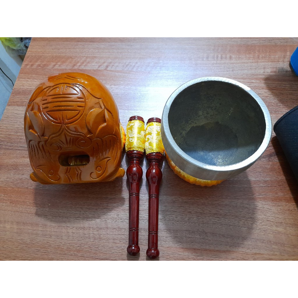 Chuông mỏ gia trì 2 tay