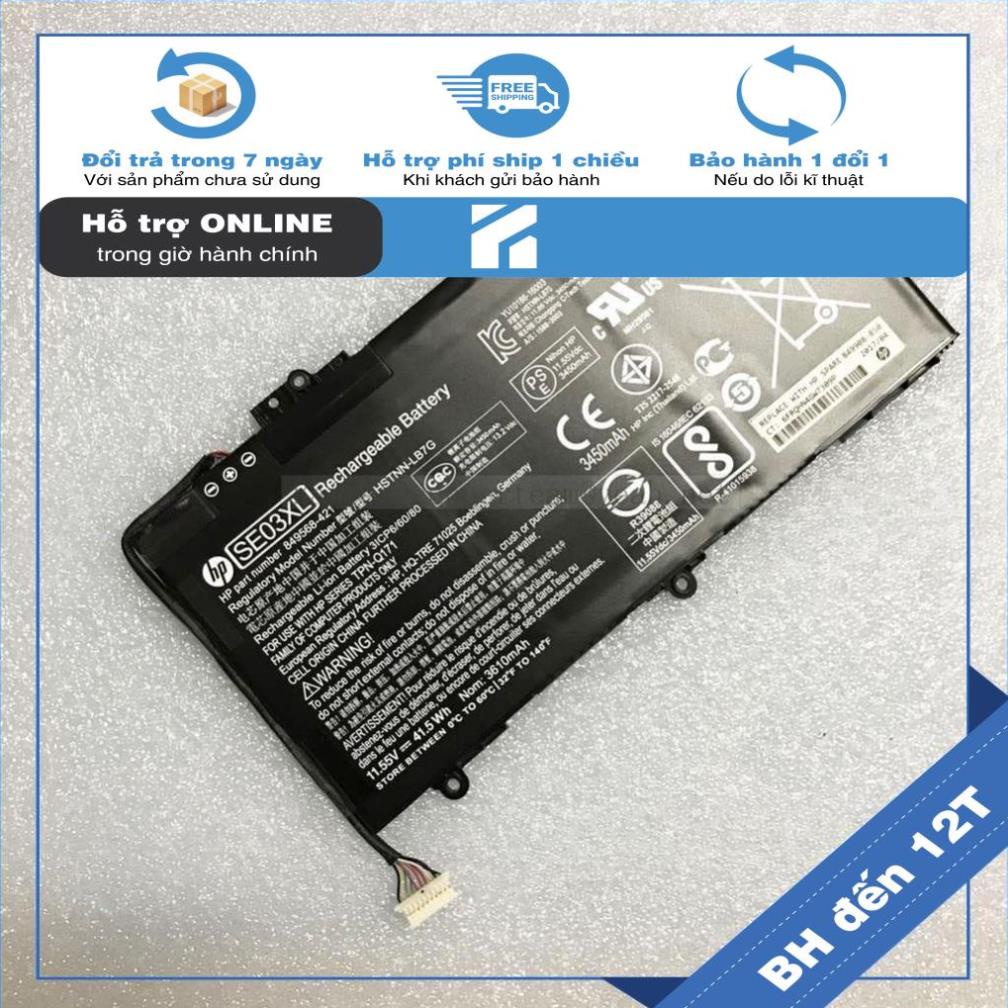 BH12TH Pin Laptop HP Pavilion Laptop HP 14AL 14-AL000 14-AL027TX Mã Pin SE03XL 41.5Wh-Hàng mới 100%-