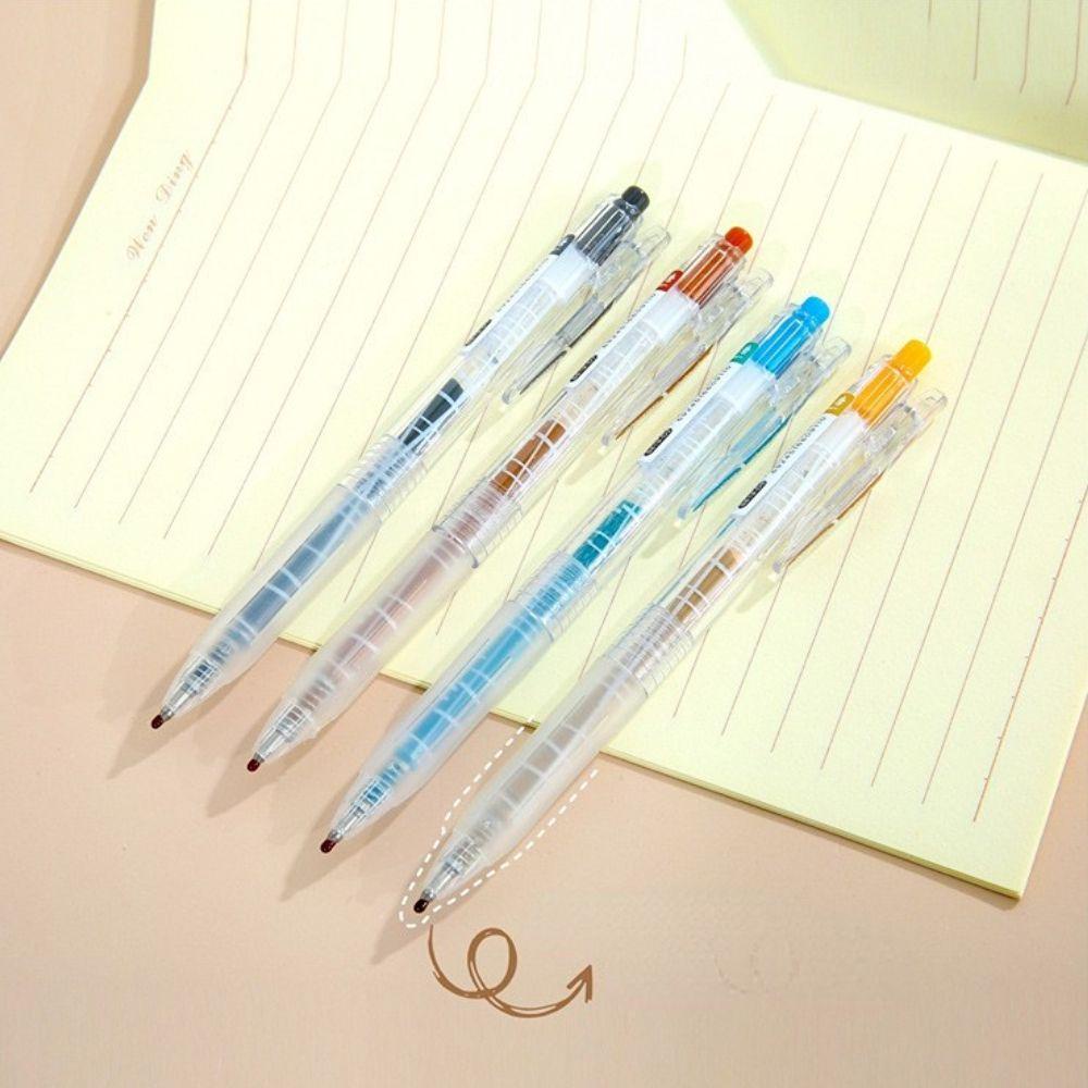 Bộ Bút Mực Gel 9 Màu Trơn Tiện Dụng Cho Học Sinh / Văn Phòng