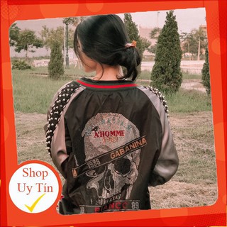 [xả kho] áo bomber đầu lâu đính đá mẫu mới hot trend, áo khoác đính đá, áo đầu lâu đính đá Liên hệ mua hàng 084.209.1989