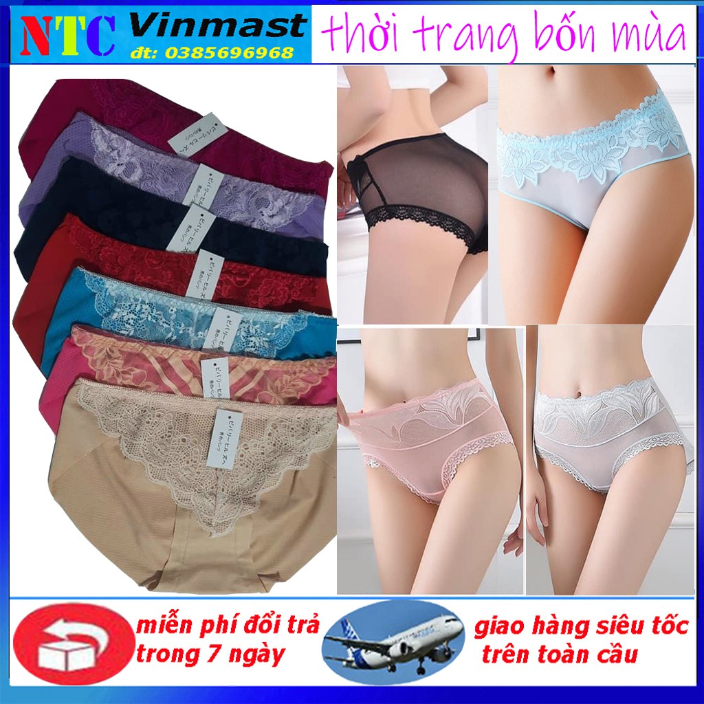 [COMBO 10 Chiếc] Quần lót ren - Quần Chip Ren SeXy Siêu Gợi Cảm Và Quyến Rũ