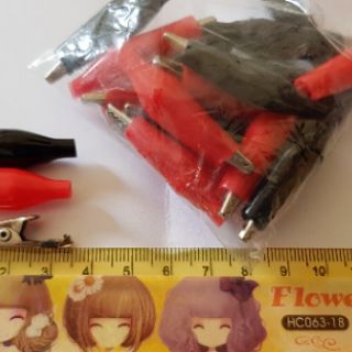 Đầu kẹp ắc quy , kẹp bình ắc quy , kẹp cá sấu , dài 2,5mm,3,5mm giá gồm 2 cái