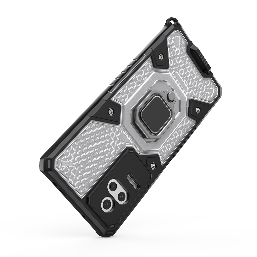 Ốp lưng Redmi K40s / Poco F4 tổ Ong Iring không gian mới chống sốc giá đỡ xem phim bảo vệ camera