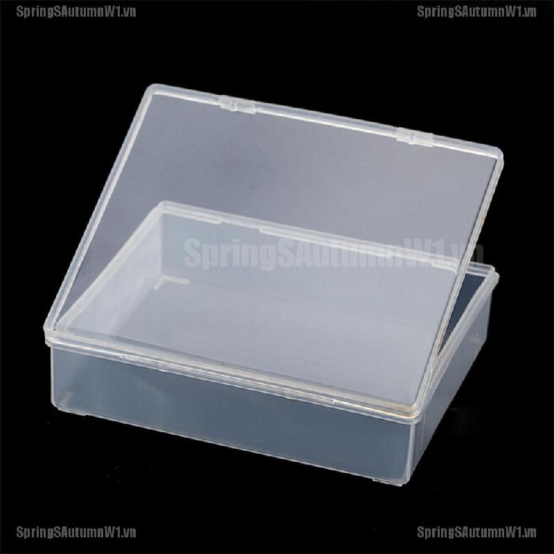 (Hàng Mới Về) Hộp Nhựa Trong Suốt Đựng Phụ Kiện Ốc Vít Tiện Dụng