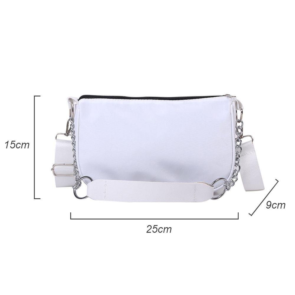UUMIR Túi Xách Nylon Dây Xích Kim Loại Thời Trang