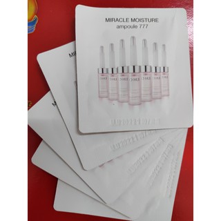 (date 2024) Tinh chất dưỡng ẩm 777 Ohui Miracle Moisture Ampoule