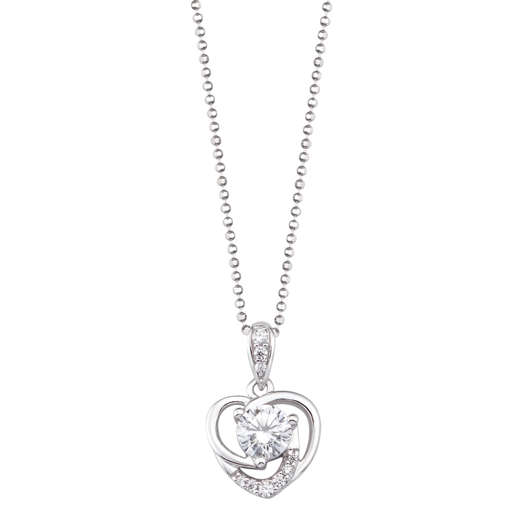 Mặt dây chuyền Bạc đính đá CZ PNJSilver XMXMK000122