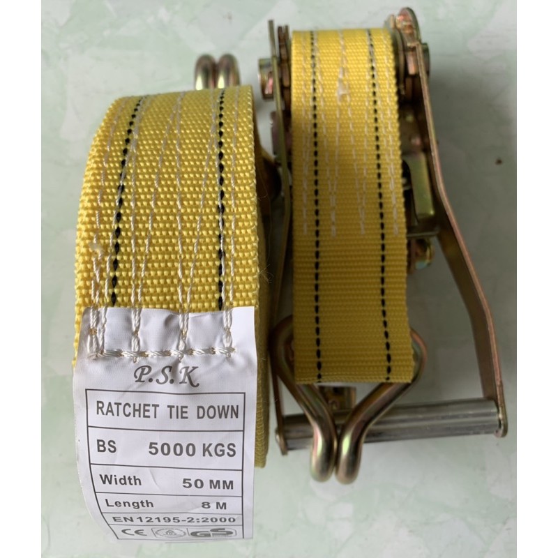 Dây chằng đai dạng tăng đưa cao cấp 5 tấn x 8 mét.