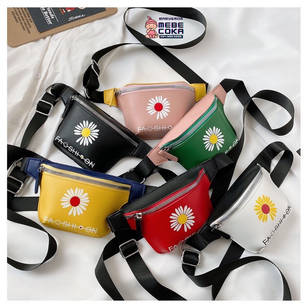 Túi đeo chéo khủng long, túi mini dễ thương phong cách Hàn Quốc cho bé gái