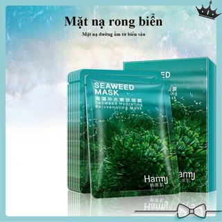 30 Miếng Mặt Nạ Tảo Biển Seaweed Mask Chính Hãng Bisutang🎀[Mat Na]