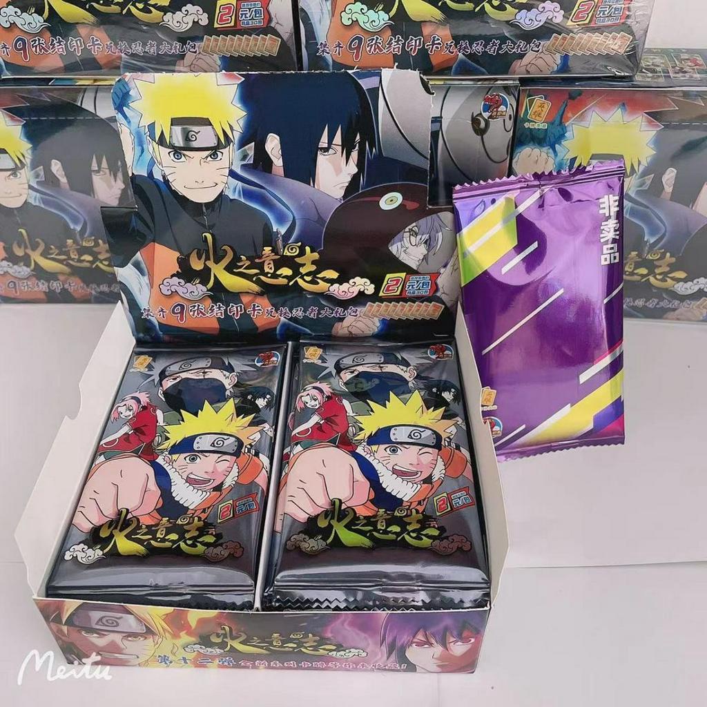Bộ Sưu Tập Thẻ Bài Naruto Phiên Bản Cao Cấp 12 Quả Bom ssp Phong Cách Mới