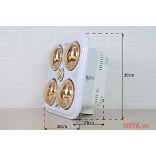 Đèn sưởi nhà tắm Braun BU04GR