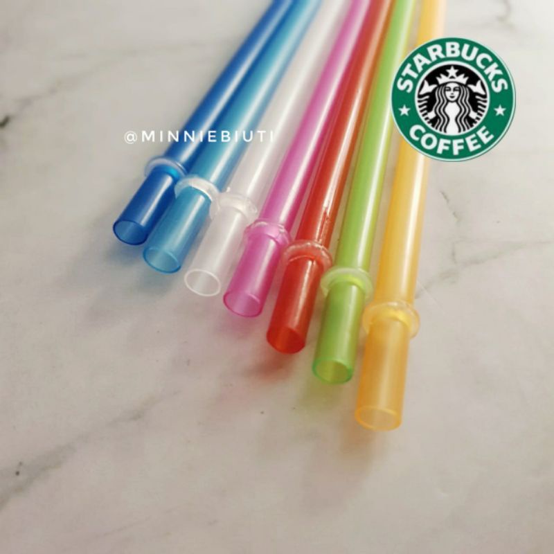 Cốc Uống Nước Starbucks Bằng Nhựa Cứng Có Thể Tái Sử Dụng Kèm Ống Hút
