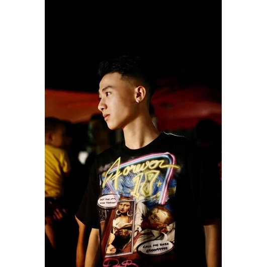 Áo Thun Mikenco Vangogh 18 - Áo phông nam nữ unisex hoạ tiết 5D