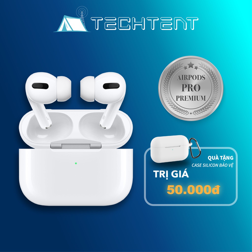 [Mã 267ELSALE hoàn 7% đơn 300K] Tai Nghe Bluetooth TWS AirPro Bản Cao Cấp Nhất - Xuyên Âm - Chống Ồn - Tặng Vỏ Silicon