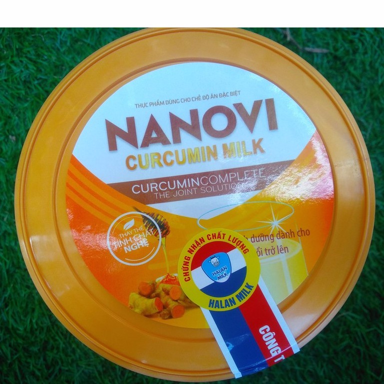 Sữa nghệ Nanovi [chính hãng] 900gr/hộp, date 2024