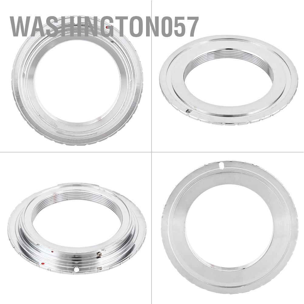 Washington057 M42-EOS Metal Lens Mount Adapter Ring for M42 to Fit Canon EOS Camera