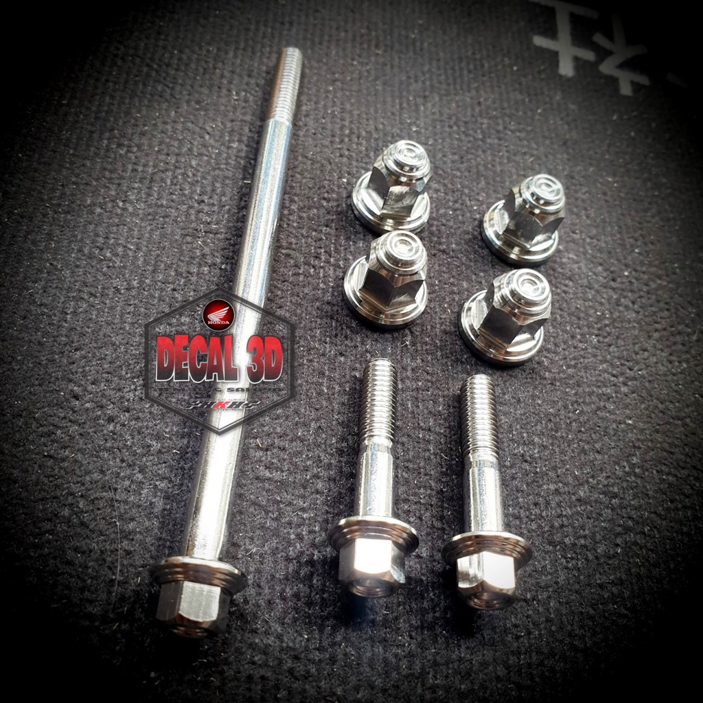 BỘ ỐC SALAYA CÁNH BƯỚM VÀ TÁN DẦU CHO WAVE DREAM SIÊU SÁNG