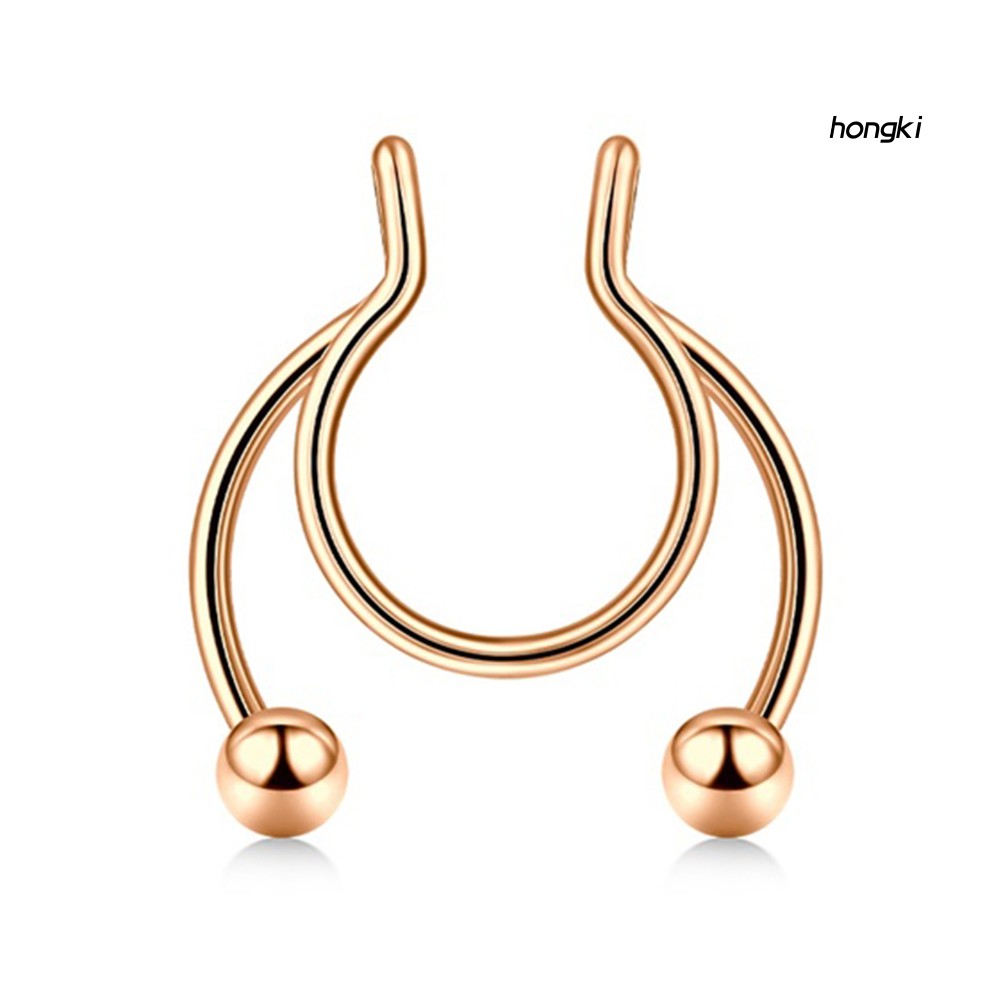 Khuyên Mũi Unisex Bằng Thép Không Gỉ Thời Trang