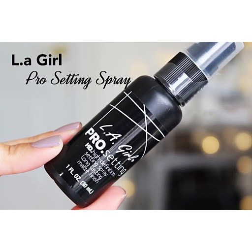 Xịt khóa lớp trang điểm LA Girl HD Pro Setting 30ml