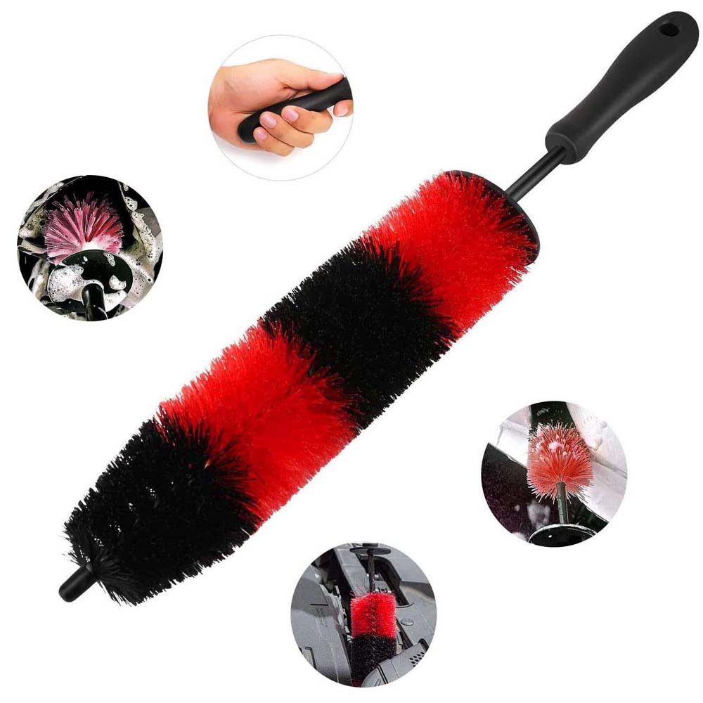 Cọ Vệ Sinh Lốp Xe Hơi / Xe Máy Có Tay Cầm Tiện Dụng