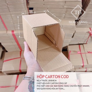 hộp carton ship hàng 8*8*8