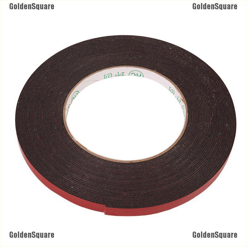 Cuộn Băng Keo Hai Mặt 10M Siêu Dính Màu Đỏ