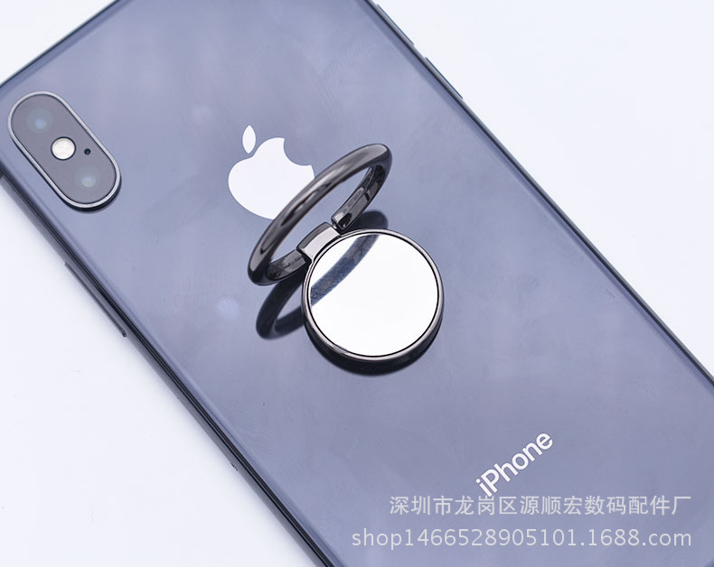 【CCelia 】360 Degree Rotating Car Ring Bracket Metal Magnetic Ring Buckle Desktop Bracket | BigBuy360 - bigbuy360.vn