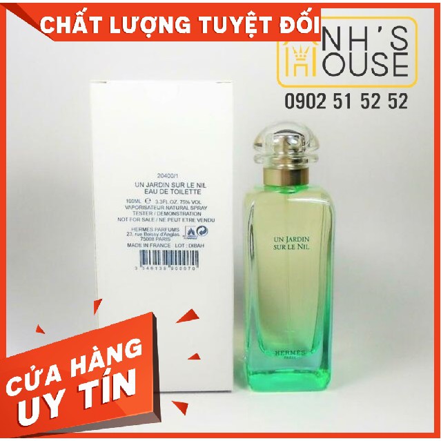 Nước Hoa Unisex H.e.r.m.e.s Un Jardin Sur La Lagune EDT Tester 5ml/10ml/20ml