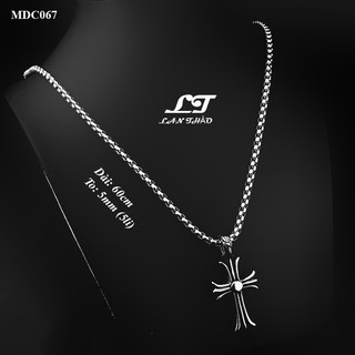 Dây chuyền thánh giá Chrome heart ver1 MDC067 Không đen không gỉ sét