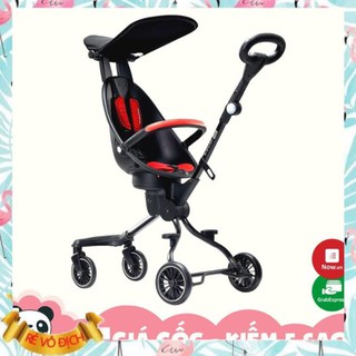 FREE SHIP !!! Xe đẩy dạo chơi gấp gọn Baobaohao V5 bảo hành 1 năm - Màu đỏ