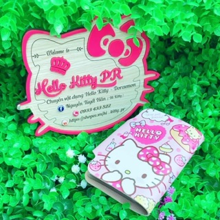 VÍ  ĐỰNG THẺ CĂN CƯỚC - THẺ ATM HELLO KITTY