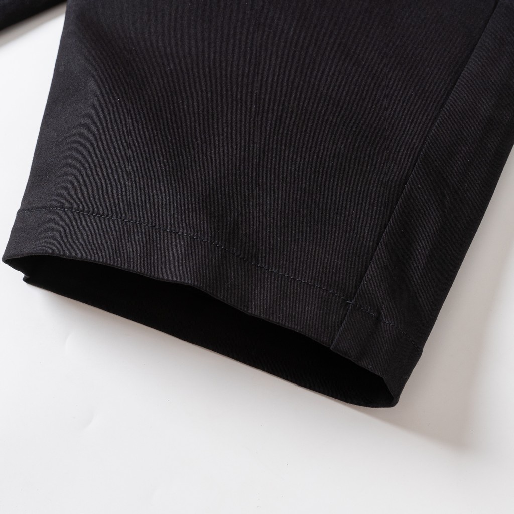 Quần short kaki nam Kenta đen QSK0060