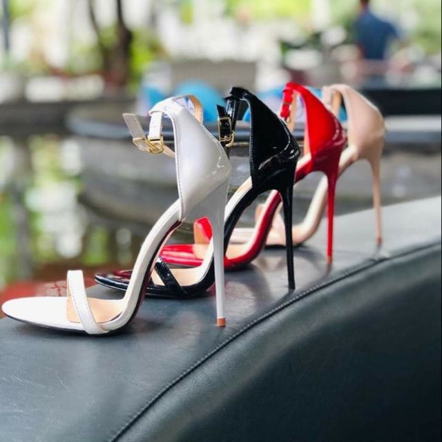 Bộ năm sandanl calla quai mảnh sang chảnh đế đỏ 11_12p