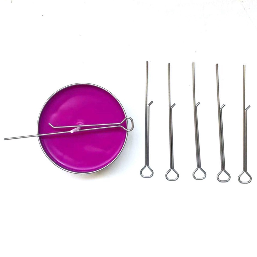 Bộ 10 Kẹp Inox Gắp Nến