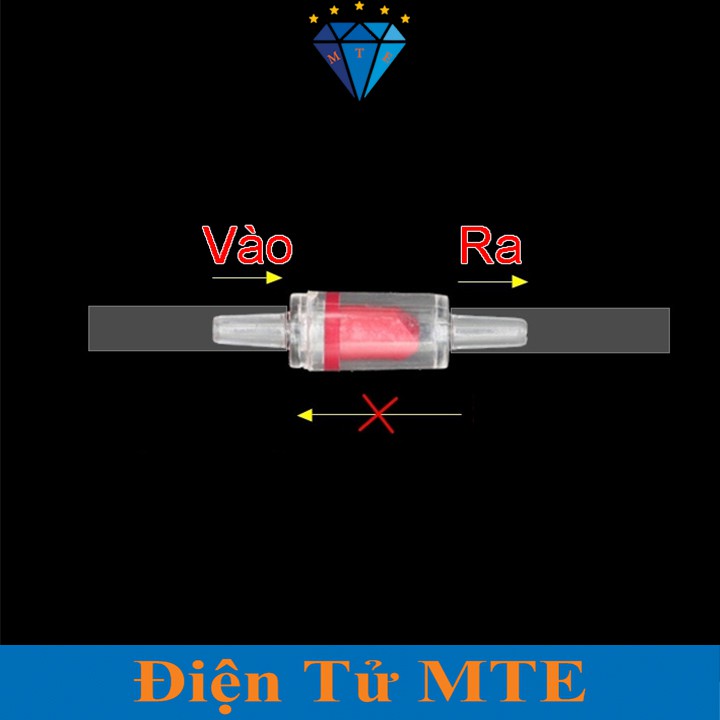 Van Nước 1 Chiều Bằng Nhựa Không Chảy Ngược 4mm