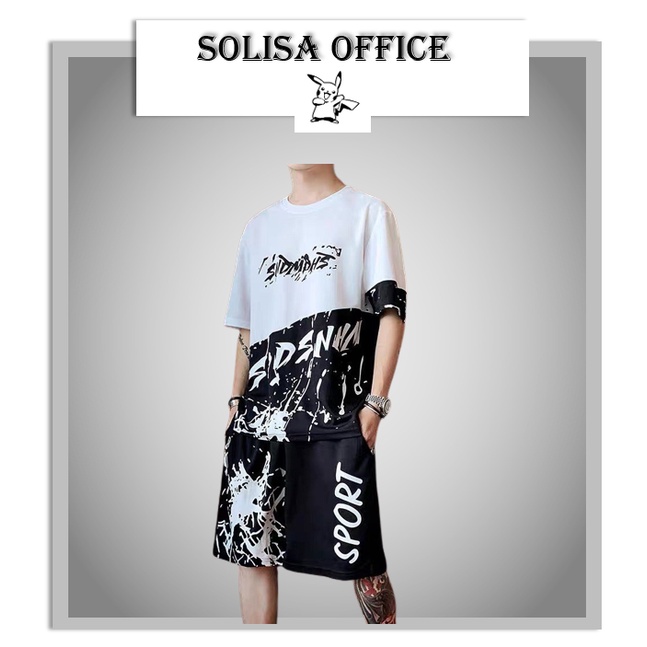 ĐỒ BỘ NAM MẪU MỚI  FREESHIP  Bộ quần áo nam PHỐI HAI MÀU may mắn mẫu mới 2021