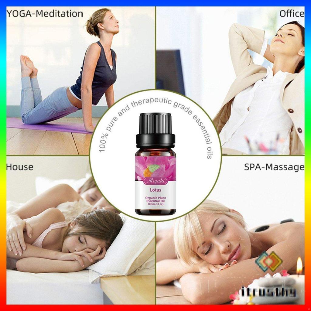 Tinh dầu hoa sen trắng hòa tan trong nước dùng để chăm sóc da