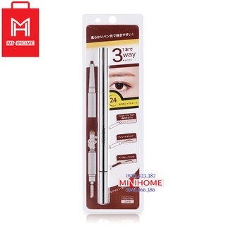 Chì kẻ mày 3 Way Miniso Eyebrow Pencil 