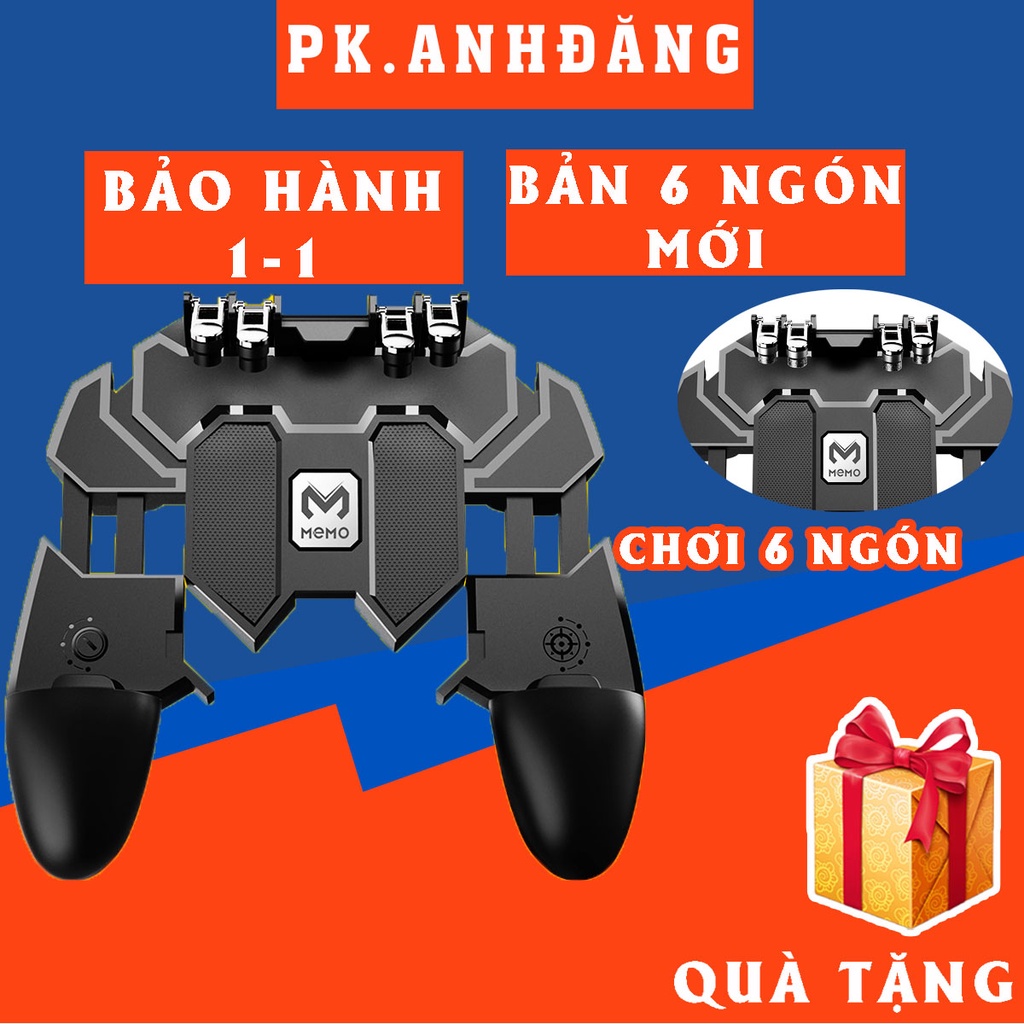 Tay Cầm Chơi Game Điện Thoại Memo Ak66 Giá Rẻ Có Nút Bắn Pubg FF