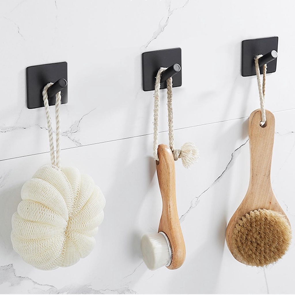 Móc Treo Chìa Khóa Gắn Tường Bằng Thép Không Gỉ Sắp Xếp Gọn Gàng Cho Nhà Bếp Nhà Tắm