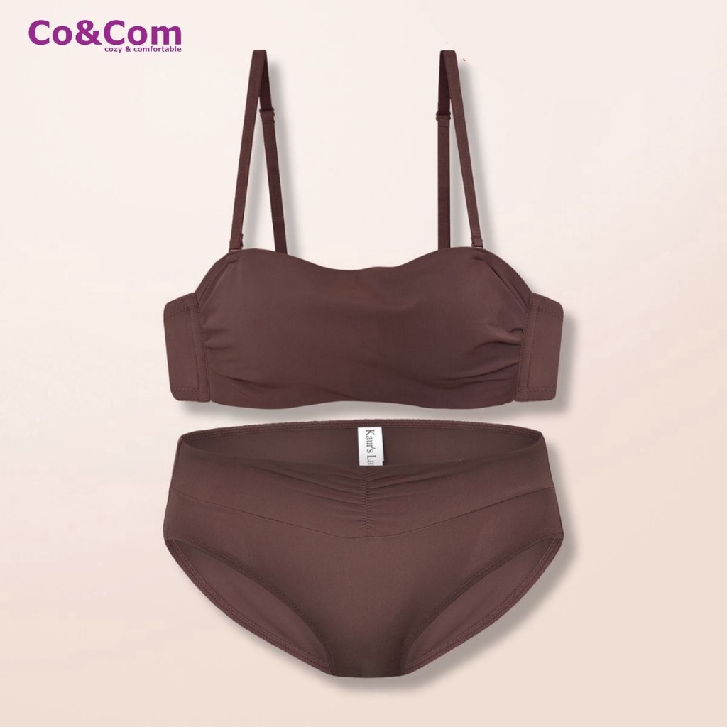 Bộ Đồ Lót Nữ Đúc Su Cao Cấp, Set Nội Y Sexy Co&Com BAN079N Chất Mềm Mát Co Giãn Thoải Mái | BigBuy360 - bigbuy360.vn