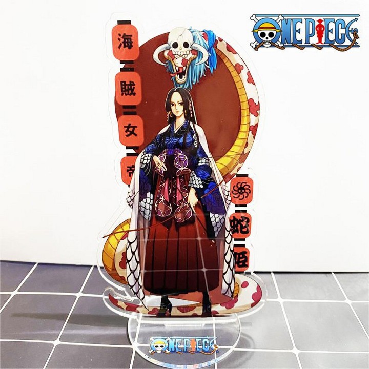 Standee One piece ver Wano quốc Luffy Law Zoro Sanji Law Mô hình trưng bày quà tặng trang trí