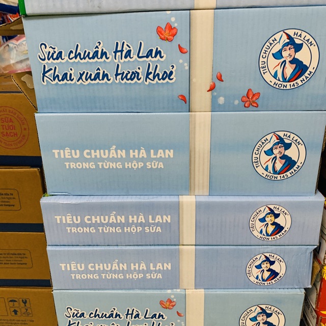 Thùng sữa Dutch Lady có đường 48x110ml (date mới)