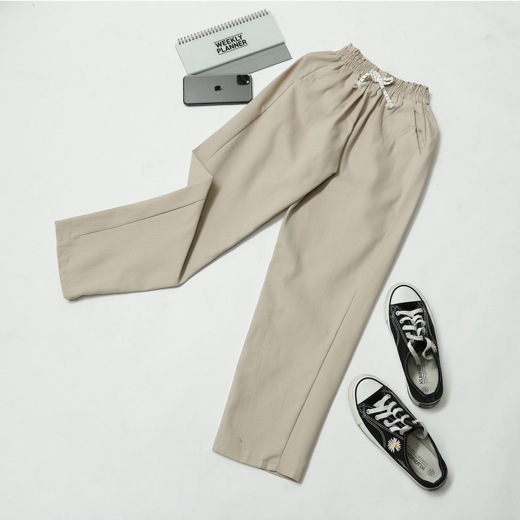 Quần kaki ống suông unisex nam nữ | BigBuy360 - bigbuy360.vn